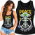 TANK TOP ŚMIESZNY DAMSKI CANNABIS GANK